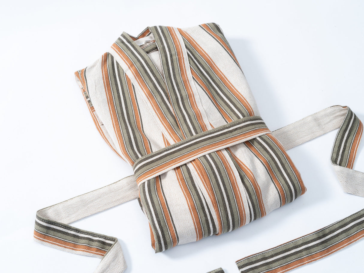 Attuda Linen Robe From Eastern Woven