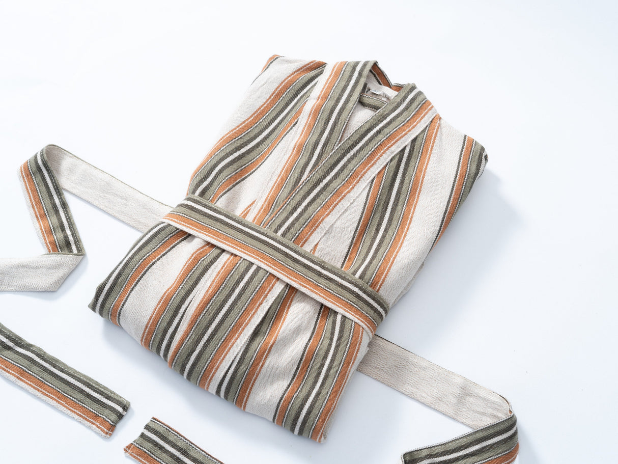 Attuda Linen Robe From Eastern Woven