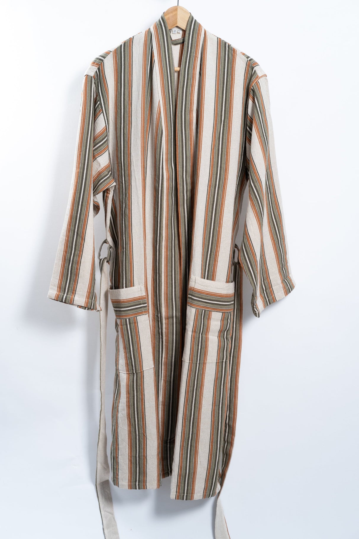 Attuda Linen Robe From Eastern Woven