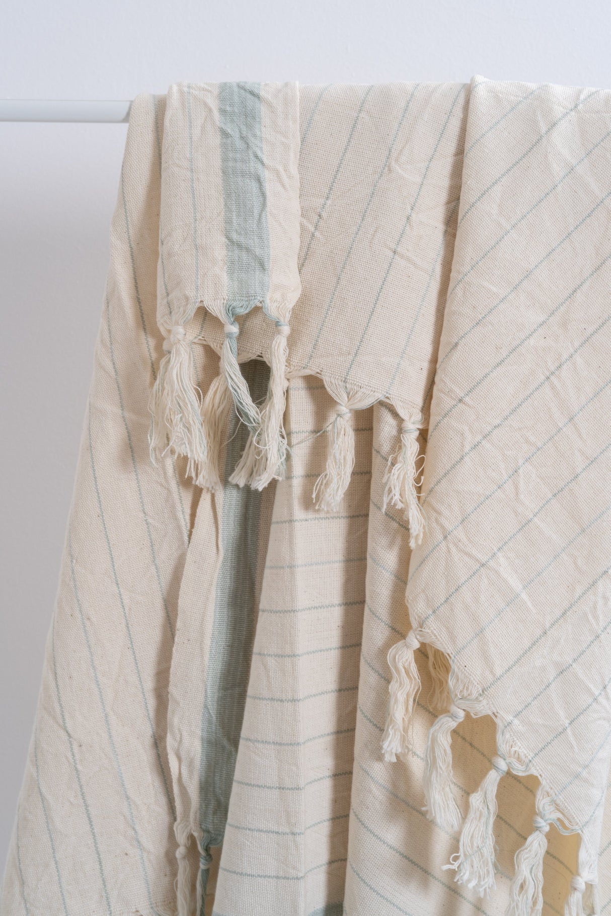Drama Blue Towel from Eastern Woven