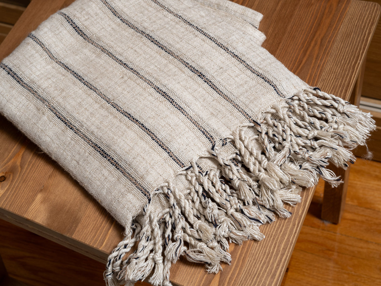 Ninova Linen Towel From Eastern Woven