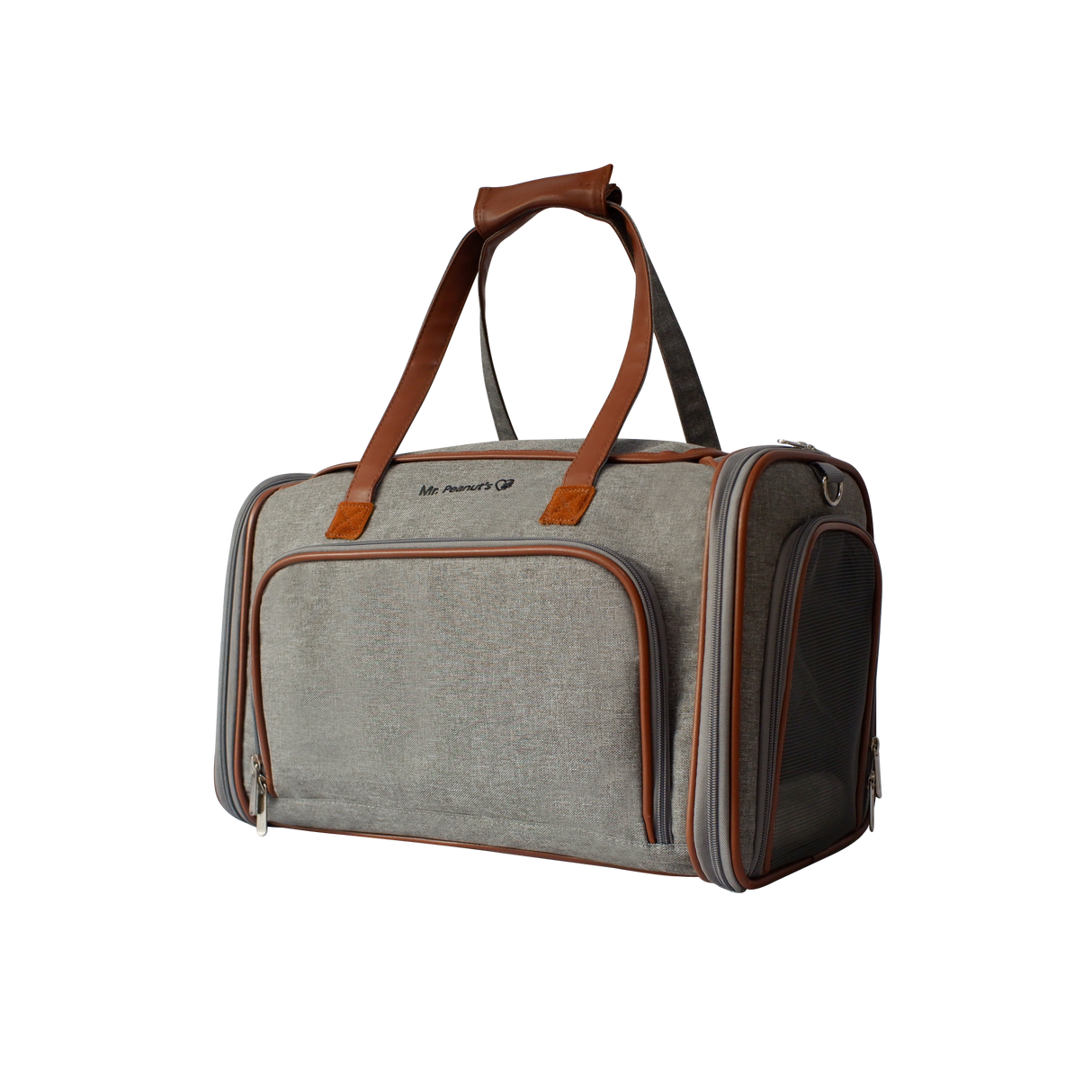 Mr. Peanut's Gold Series Standard Size Airline Compliant Double Expandable Pet Carrier from Mr. Peanut's Pet Carriers