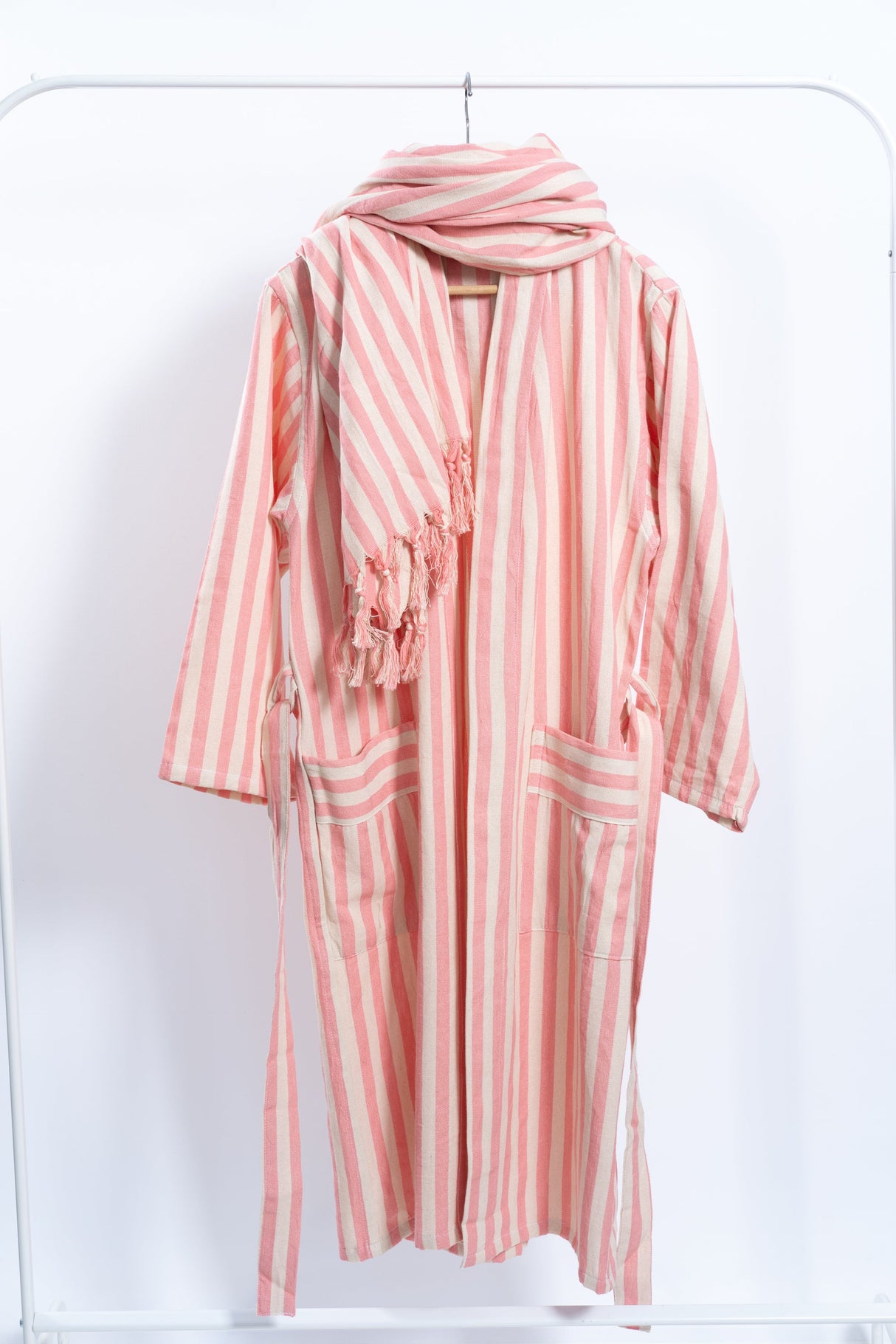 Girit Pink Robe From Eastern Woven