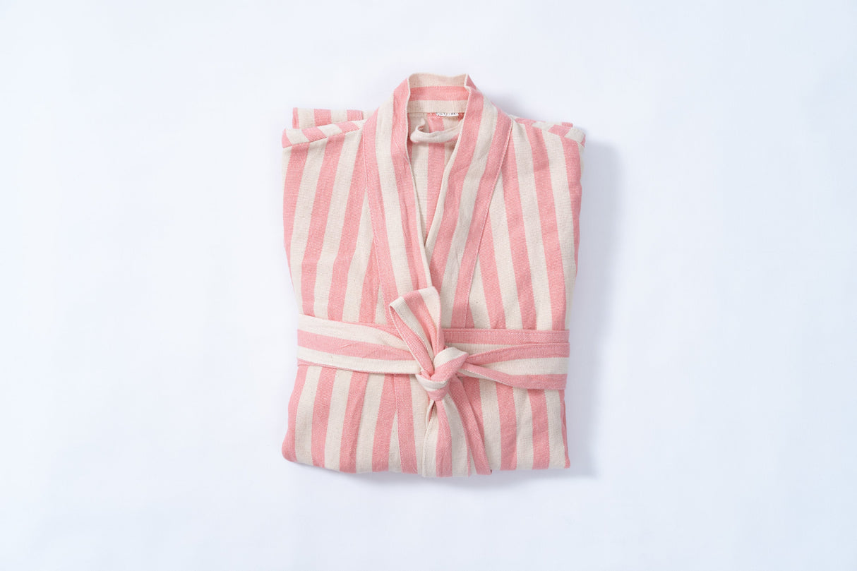Girit Pink Robe From Eastern Woven