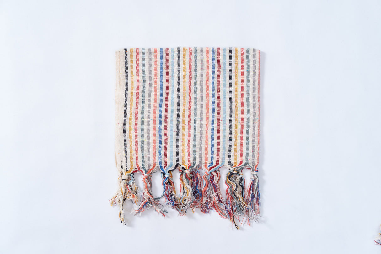 Rainbow Dot Hand Towel From Eastern Woven