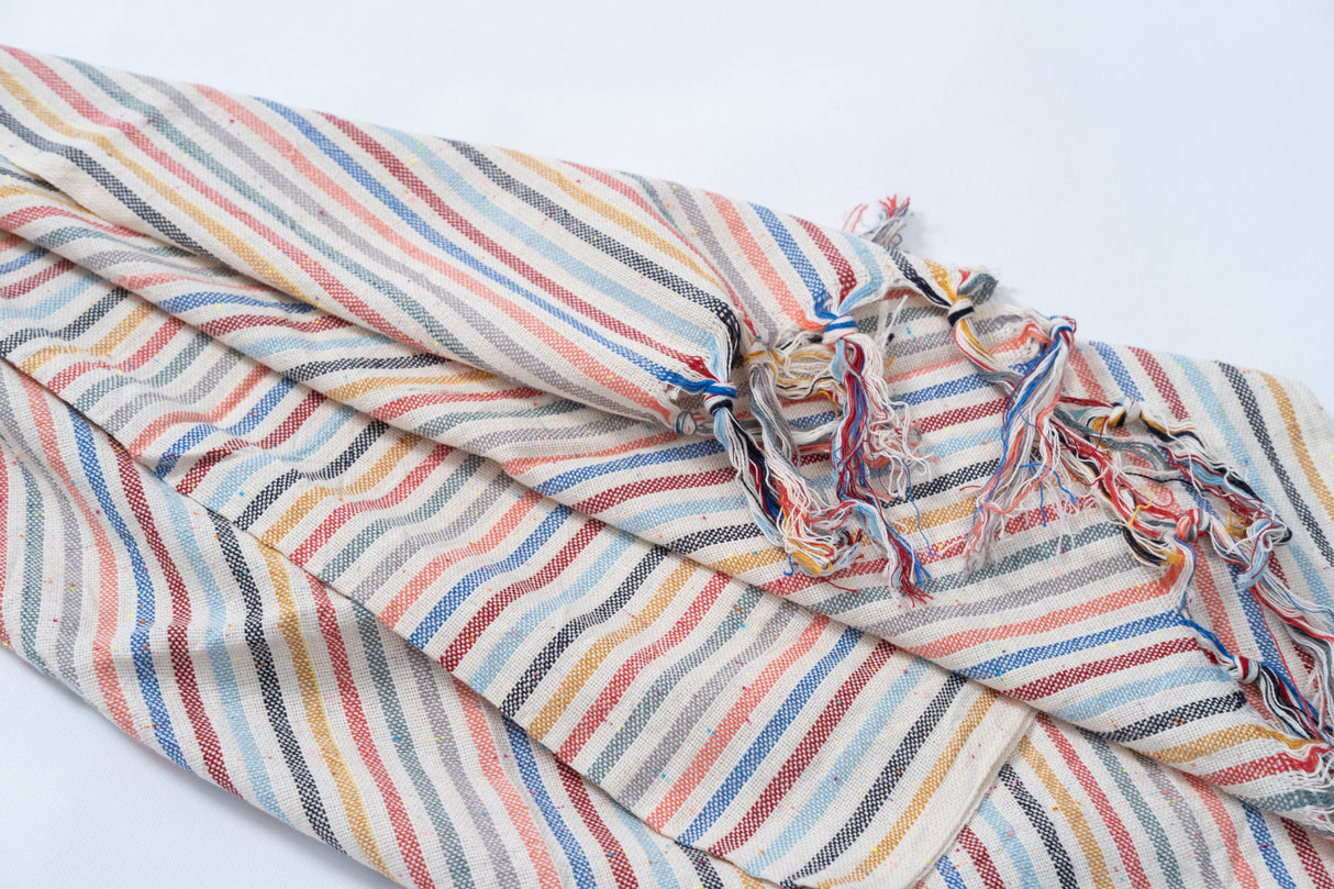 Rainbow Dot Hand Towel From Eastern Woven