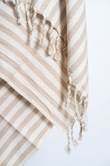 Girit Natural Towel from Eastern Woven