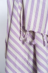 Girit Lilac Towel from Eastern Woven
