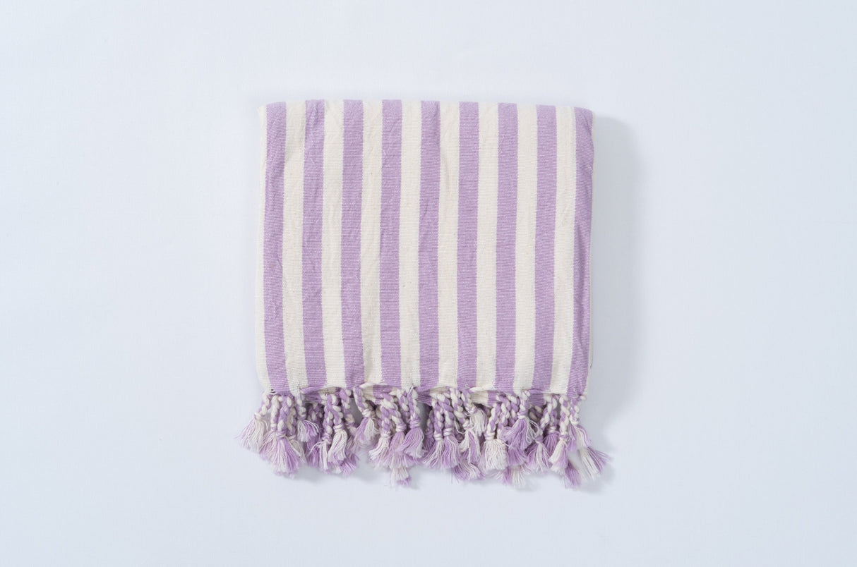 Girit Lilac Towel from Eastern Woven