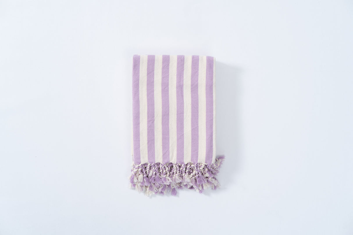Girit Lilac Towel from Eastern Woven