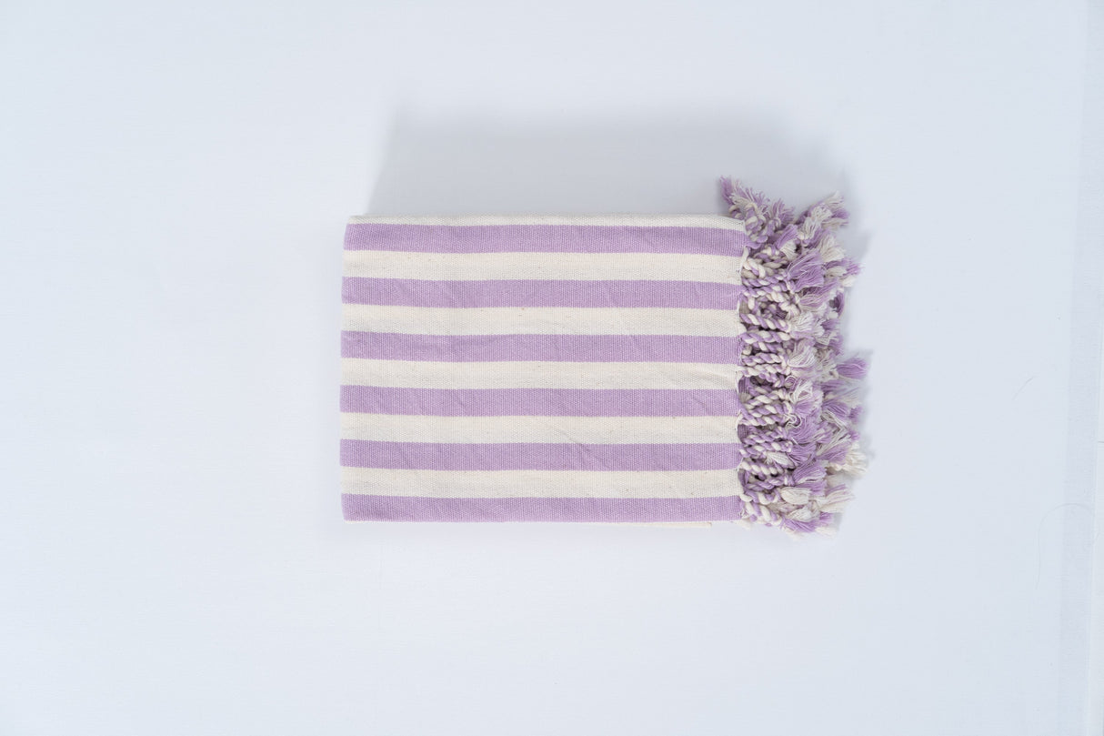 Girit Lilac Towel from Eastern Woven