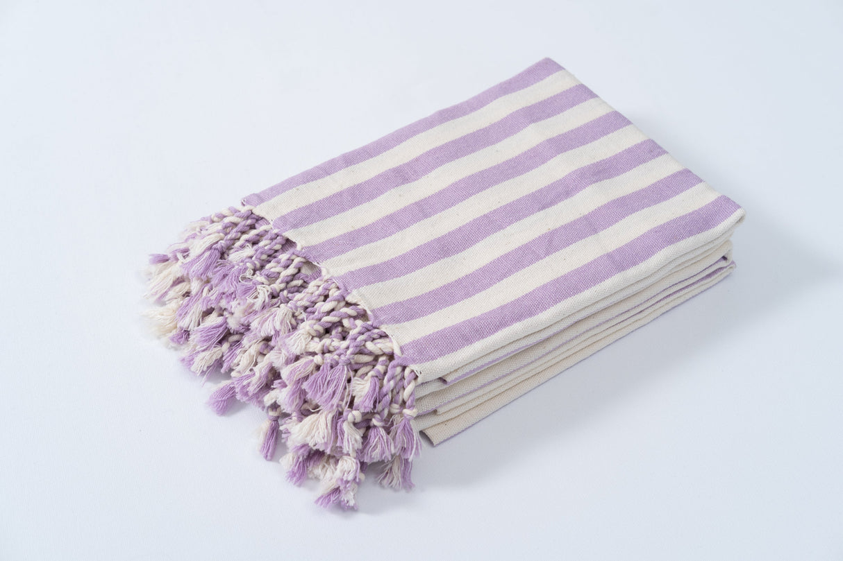 Girit Lilac Towel from Eastern Woven