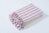 Girit Lilac Towel from Eastern Woven