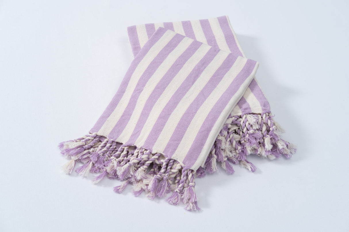 Girit Lilac Towel from Eastern Woven