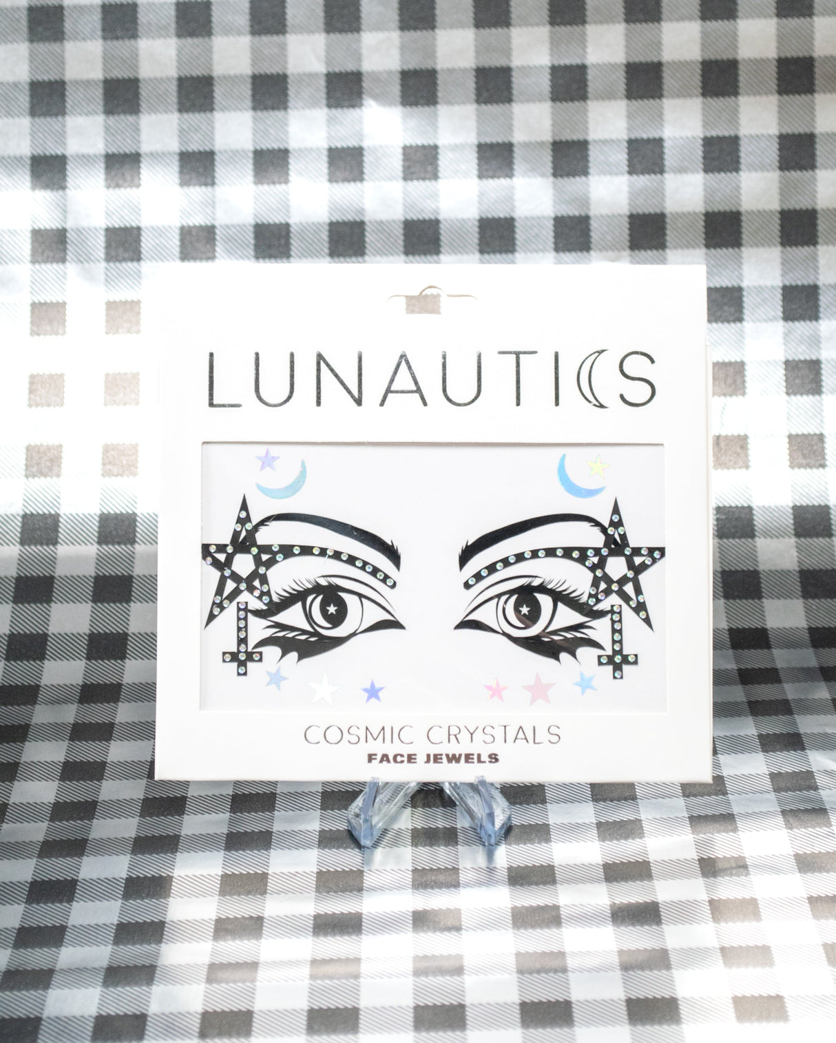 Spellbound - Black Graphic Liner Face Stickers from Lunautics