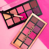 Fuchsia 10 shade palette from Profusion Cosmetics