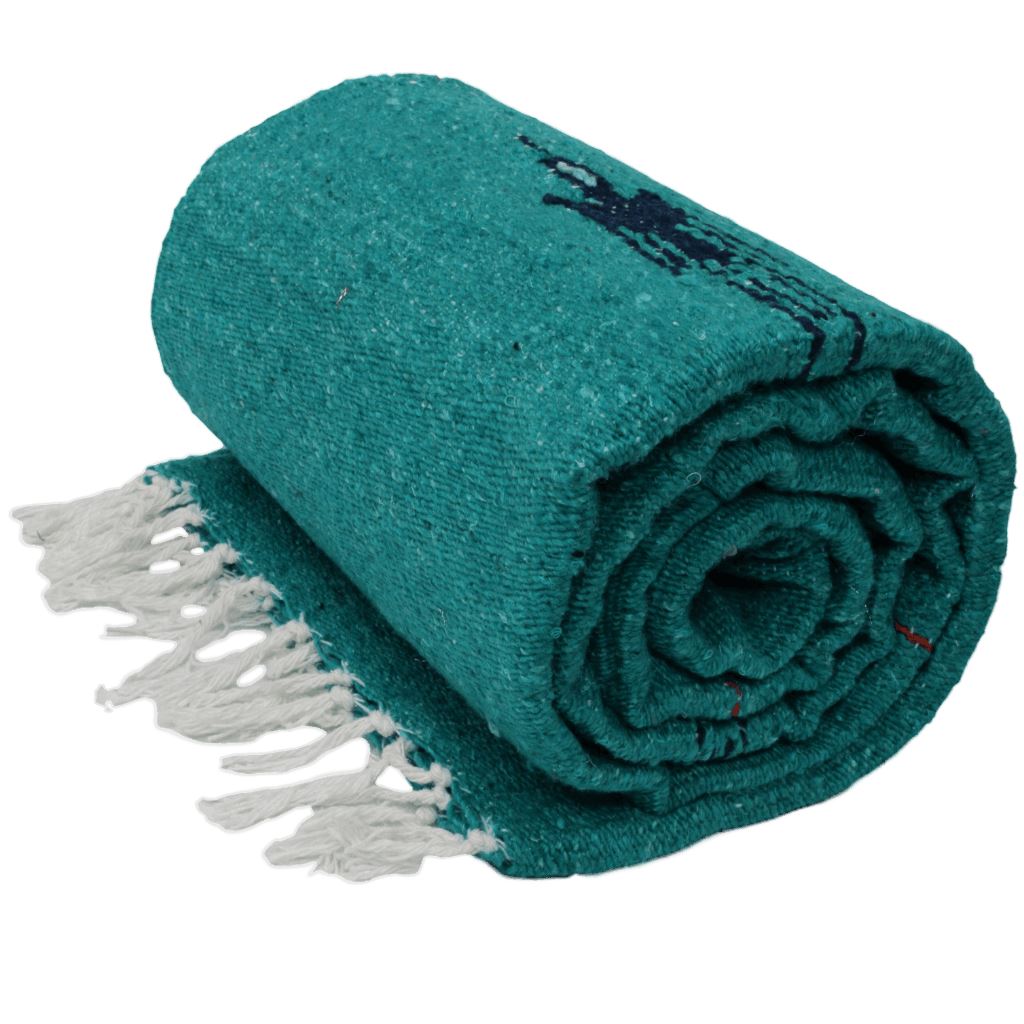 Turquoise Green Baja Thunderbird Blanket from West Path