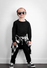 BLACK TERRY DREAM PULLOVER from DREAM BIG LITTLE CO