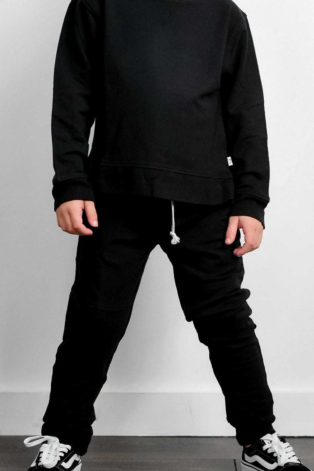 BLACK TERRY DREAM PULLOVER from DREAM BIG LITTLE CO