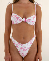 MONTAUK REVERSIBLE BIKINI TOP - PINK from ELYSIIAN