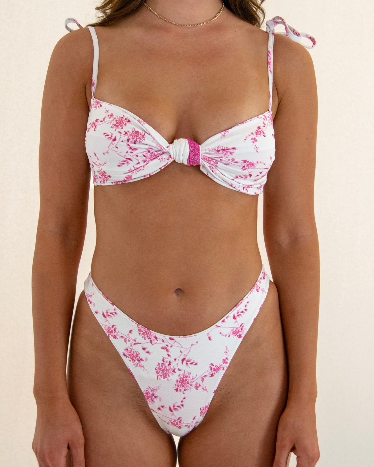 MONTAUK REVERSIBLE BIKINI BOTTOM - PINK from ELYSIIAN