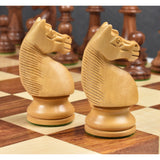 German Collectors' 1920's Chess Set- Chess Pieces Only- Golden Rosewood - 4.1" From Royal Chess Mall