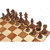 German Collectors' 1920's Chess Set- Chess Pieces Only- Golden Rosewood - 4.1" From Royal Chess Mall