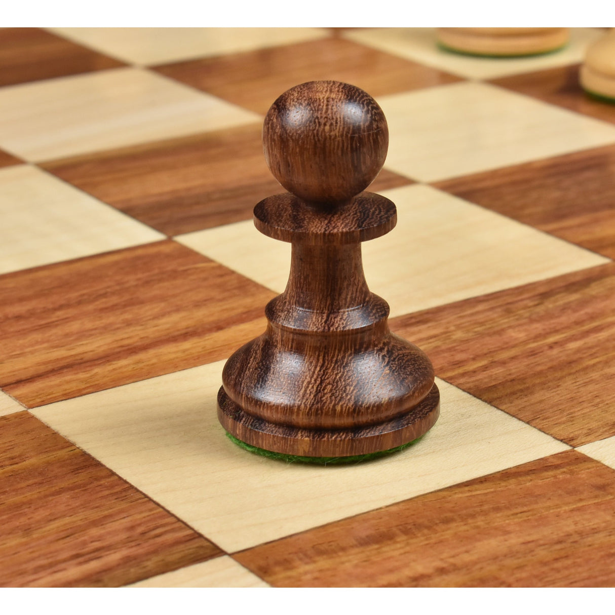 German Collectors' 1920's Chess Set- Chess Pieces Only- Golden Rosewood - 4.1" From Royal Chess Mall