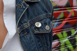 Lightning Bolt Sterling Silver Pin from Cynthia Gale New York