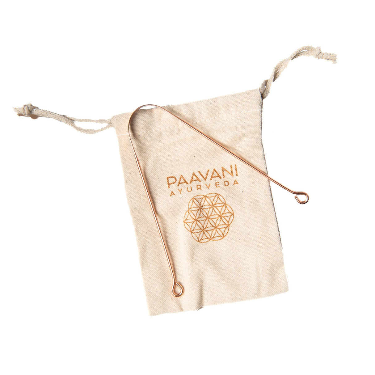 Copper Tongue Cleaner from Paavani Ayurveda