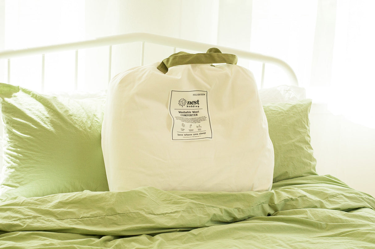 Nest Bedding Washable Wool Comforter From Nest Bedding