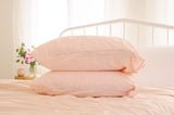 Kids Crinkle Percale Organic Cotton Sheet Set + Pillowcases From Nest Bedding