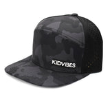 Premium Active 6-Panel KidVibes Hat (Multicam Black) from DadBod Apparel
