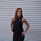 Mama Racerback Crop Tank Top from DadBod Apparel