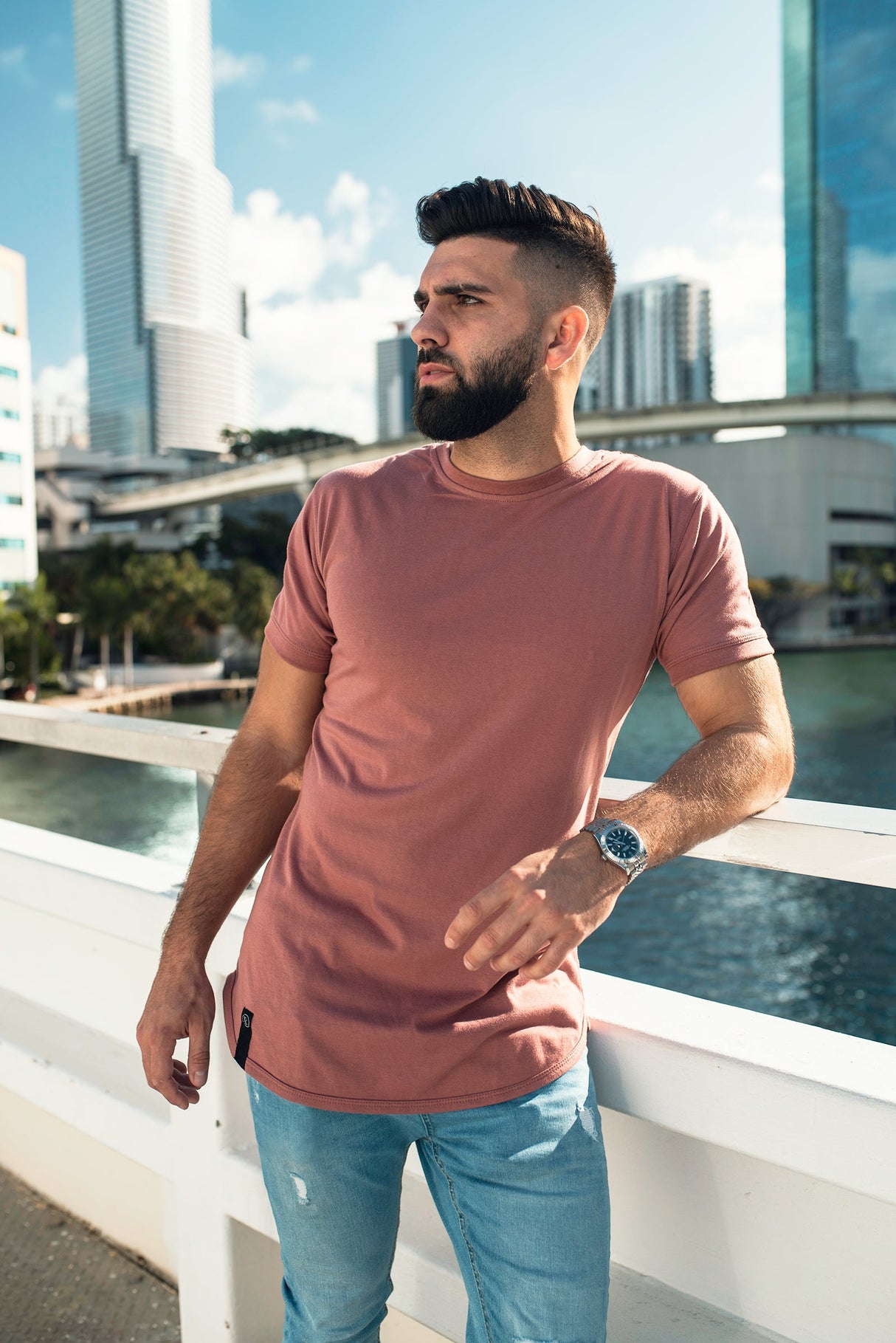 Curved Hem from Ten/10 Apparel