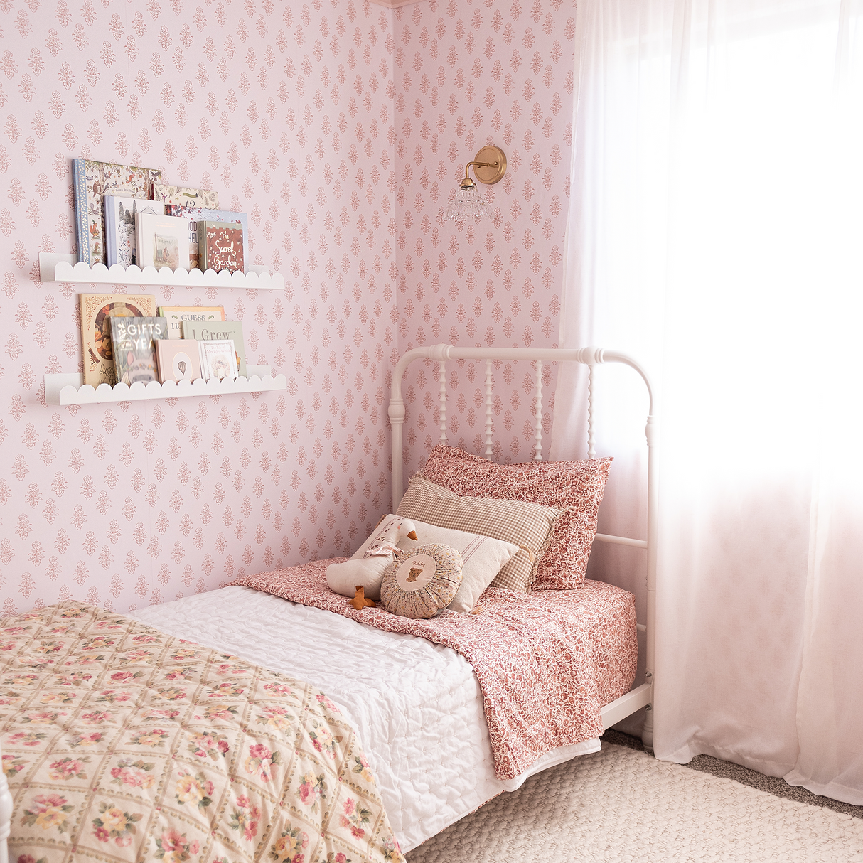Brinkley Wallpaper from Loomwell Home Goods
