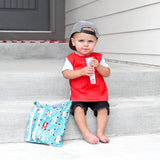 Ice Cream Truck - Waterproof Wet Bag (For mealtime, on-the-go, and more!) from BapronBaby