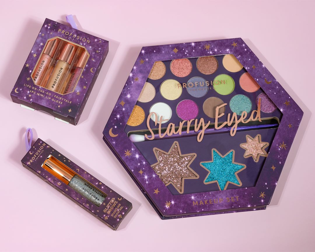 Written in the Stars | Starry Eyes 18-shade Palette from Profusion Cosmetics