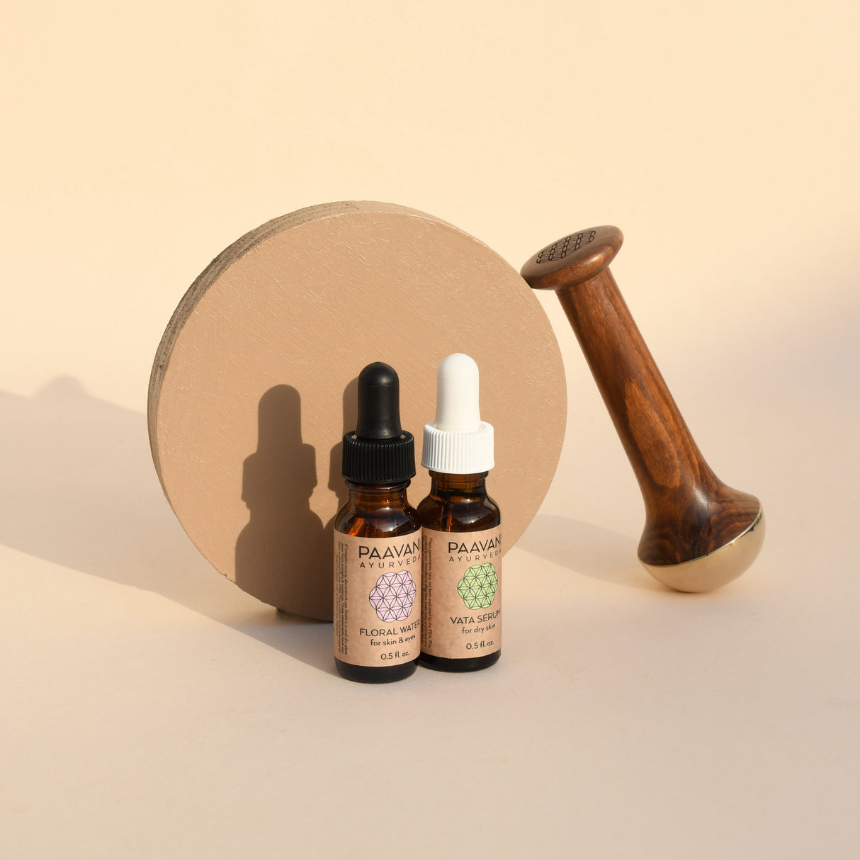 The Radiant Skin Ritual - Kansa Wand Facial Tool from Paavani Ayurveda