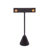 Amber Moonglow Mini Star Stud Earrings from Leetie Lovendale