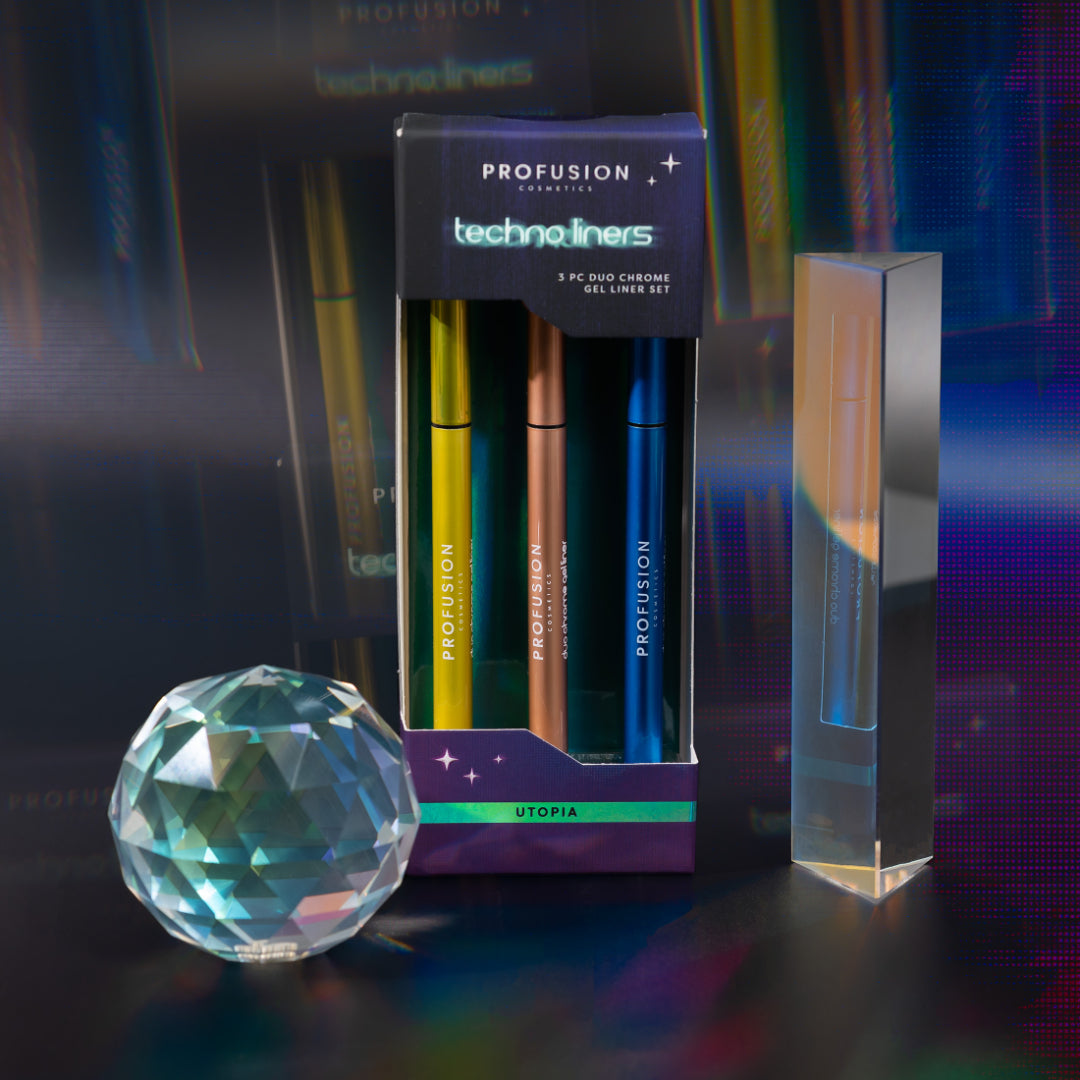 Metachrome | Technoliners 3pc DuoChrome Liner Set from Profusion Cosmetics