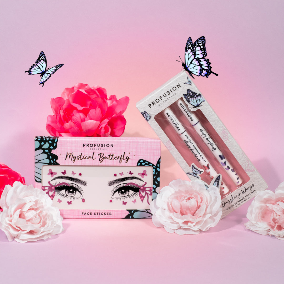 Empowered Butterfly | Dazzling Wings Liquid Shimmer Eyeliner from Profusion Cosmetics