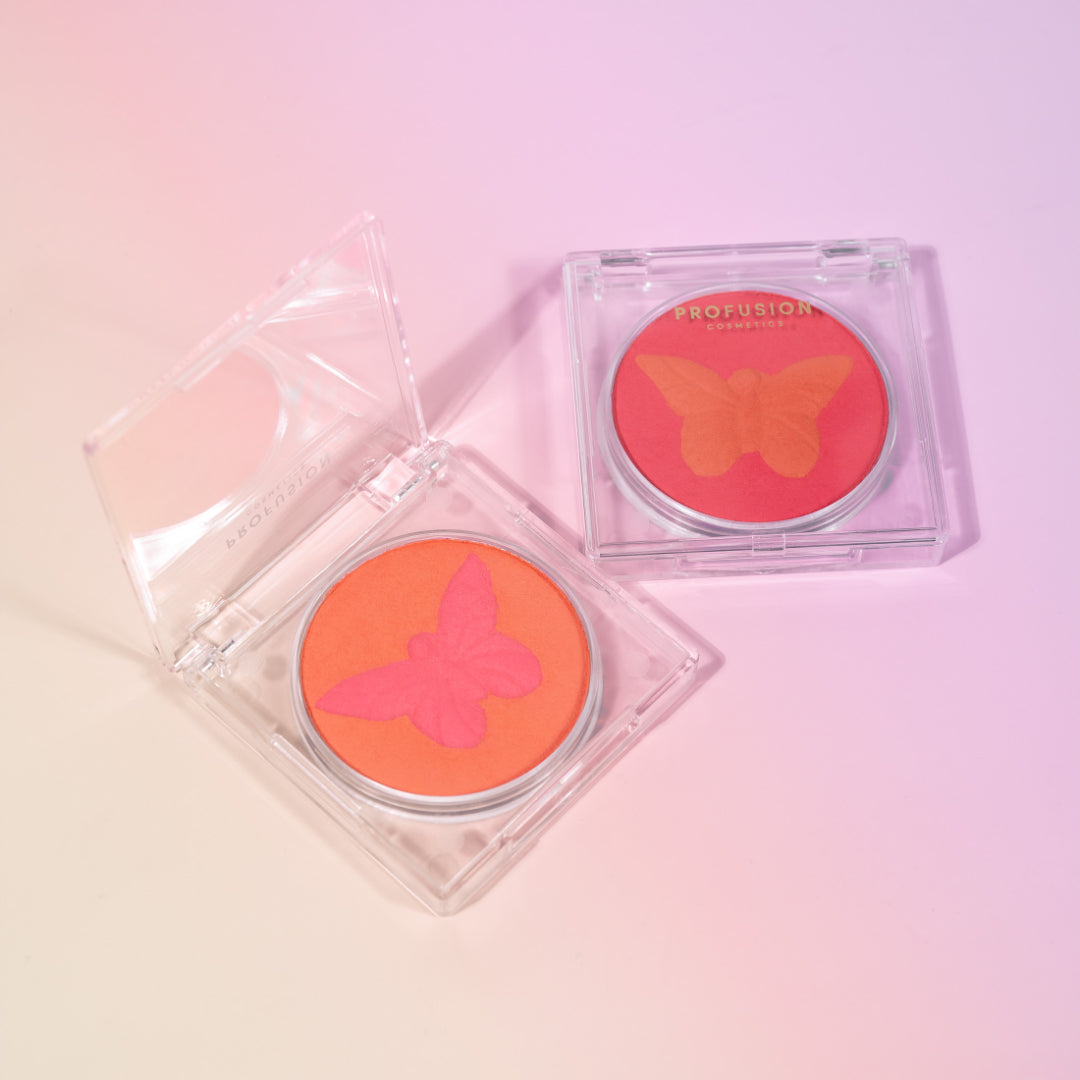 Empowered Butterfly | Social Butterfly Mousse Blush from Profusion Cosmetics