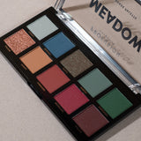 Meadow 10 shade palette from Profusion Cosmetics