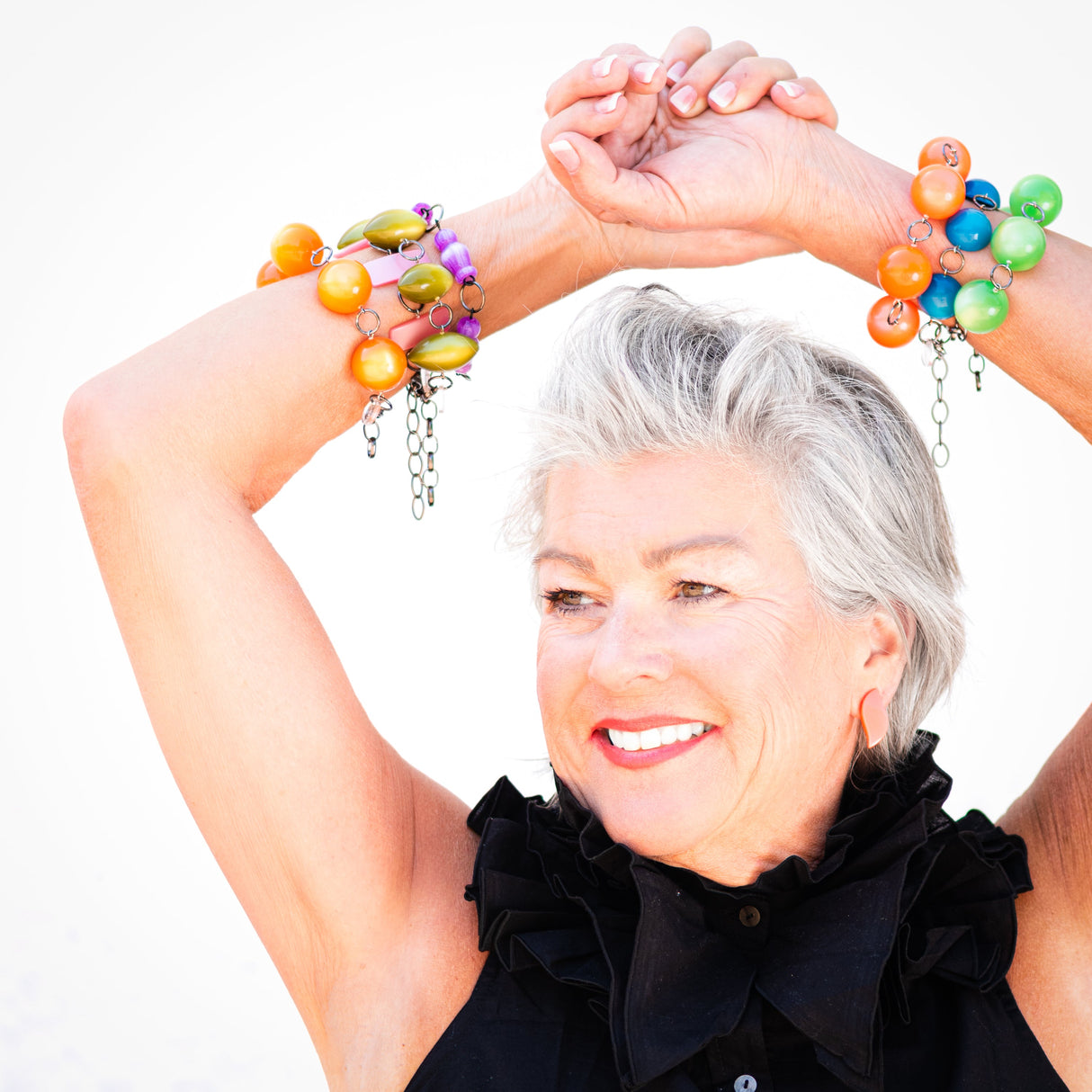 Blue Gemz Stations Bracelet from Leetie Lovendale