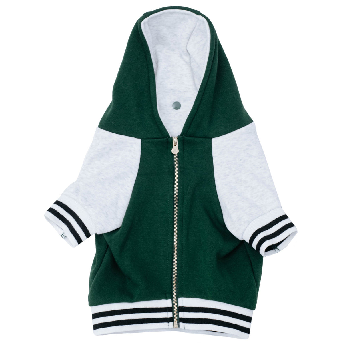Frenchie Dog Hoodie - Emerald City Varsity from Frenchie Bulldog