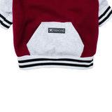 Frenchie Dog Hoodie - Ruby Varsity from Frenchie Bulldog