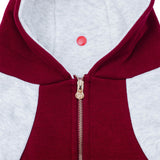 Frenchie Dog Hoodie - Ruby Varsity from Frenchie Bulldog