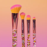It's a Vibe | Feel the Beat 4-pc Face & Eye Brush Set from Profusion Cosmetics