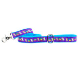1″ Choose Love Teddy The Dog Ribbon Dog Leash from 2 Hounds Design